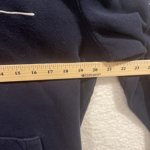 Felpa con cappuccio Hollister collezione must-have taglia media blu navy logo - Foto 6 di 11