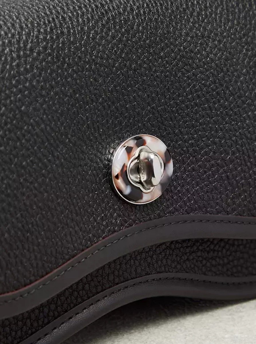 Coach Coachtopia Official Wavy Dinky Bag CK113 Black NEW Coach Coachtopia Official Wavy Dinky Bag CK113 Black NEW