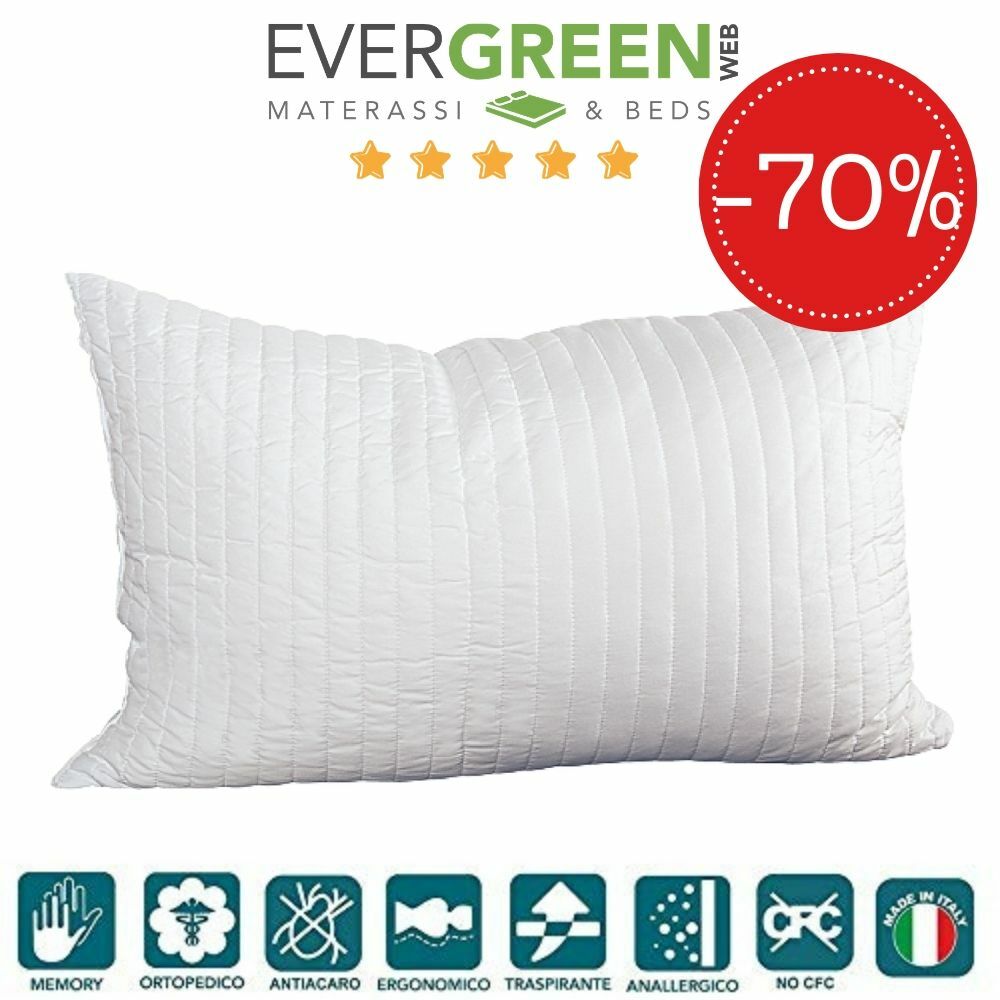EVERGREENWEB ✅ Materasso Matrimoniale 135x190 ORTPEDICO + 2 CUSCINI GRATIS Uzupełnij nowe