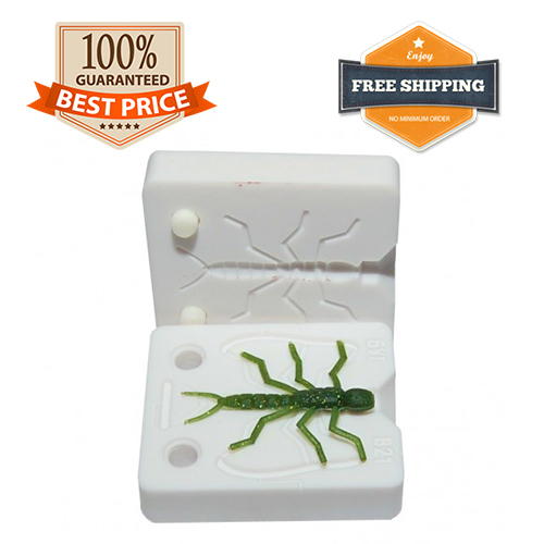 Señuelo de pesca Aksenti para mosca de piedra cebo molde hágalo usted mismo insecto plástico suave 35 mm - Imagen 1 de 2