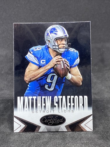 2014 Certified Football #33 Matthew Stafford Detroit Lions - Picture 1 of 2