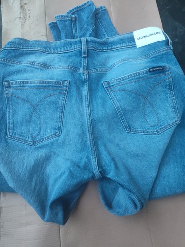 Calvin Klein Men’s Jeans Size 38X32 CKJ 056 Light Blue Wash Athletic Taper Fit - Picture 2 of 6