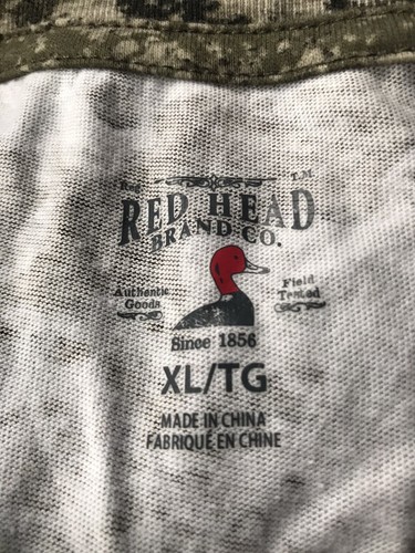 Red Head Strata Shirt Men XL LS Camo Timber Creek Hunting Hiking Outdoor - Picture 9 of 13