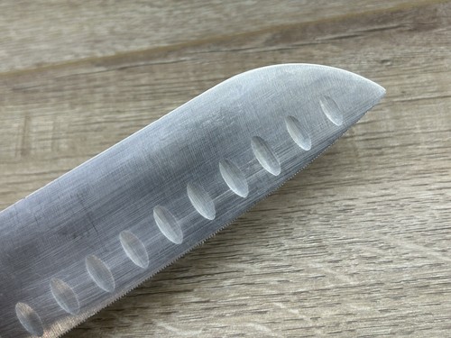 Vintage J.A. Cuchillo Santoku Henckels Eversharp 5” borde hueco 31358-140 - Imagen 6 de 15
