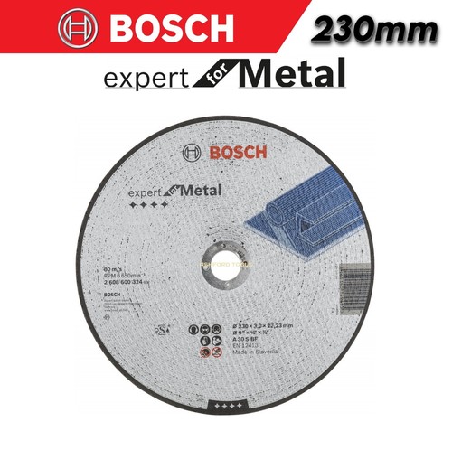 Bosch Expert für Metall 230 mm Schneidscheibe für Stahl 9 Zoll Radklingenschneider - Bild 1 von 14