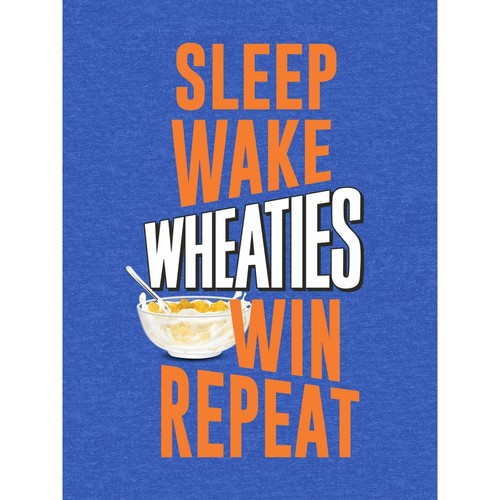 Wheaties Boys Short Sleeve T-shirt Large