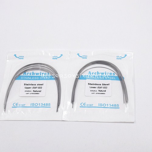 Dental Orthodontic Stainless Steel Arch Wire Rectangular Ovoid/Square/Natural - Picture 15 of 17