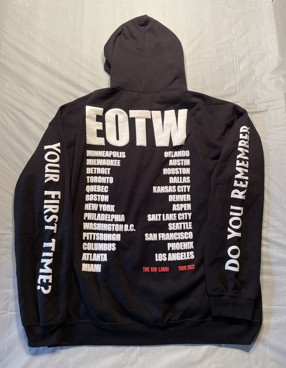 THE KID LAROI END OF THE WORLD TOUR HOODIE 2022 BRAND NEW XXL F CK LOVE 3 eBay