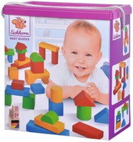 Eichhorn Kleinkindwelt 50 Bunte Holzbausteine Extra Groß 100050421