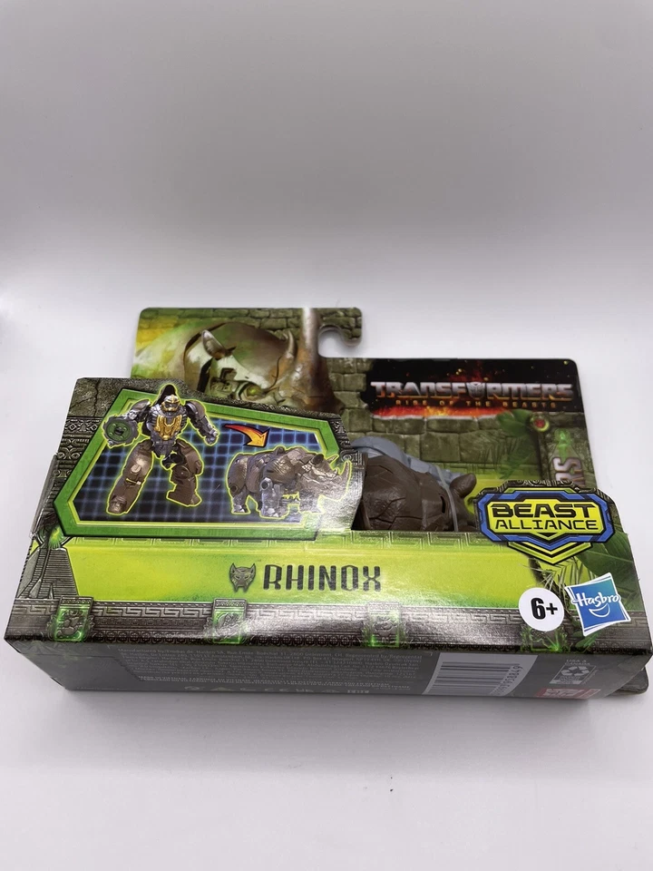 Transformers Rise of the Beasts ROTB Battle Changer Rhinox new figure 2023 movie - Image 4 of 4