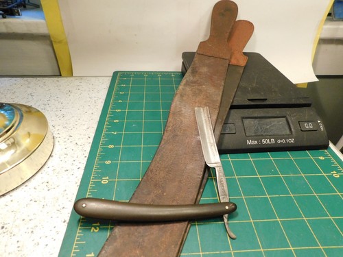Vtg. #421 Simmons Hardware Co. Barbers Pet Razor & Carbo Electo Strop - Picture 9 of 12