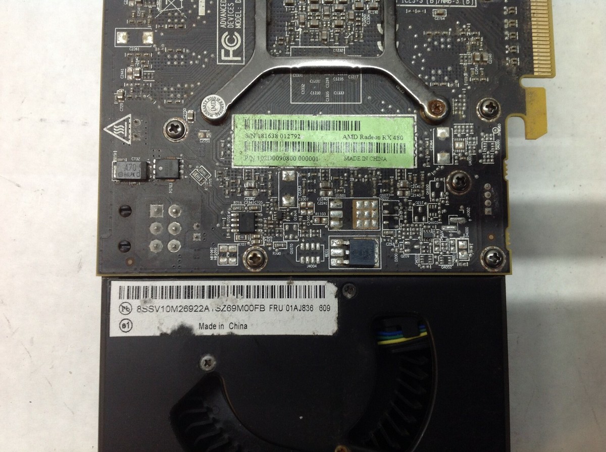 Gaming AMD Radeon RX 480 8GB Graphics Card Video Card GDDR5 PCI E3