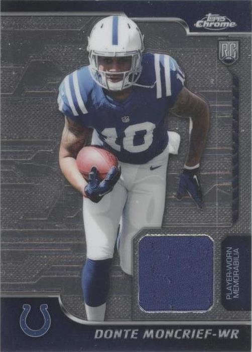 2014 Topps Chrome Donte Moncrief #RR-DM - 1 of 2