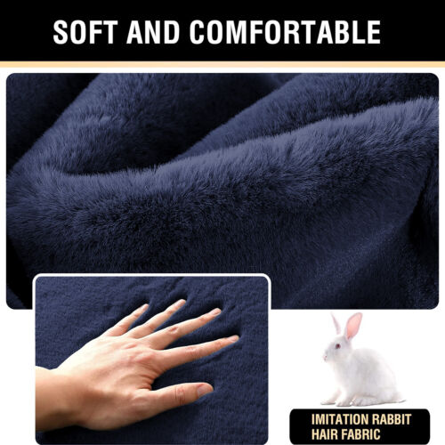 Large Shaggy Rugs Anti Slip Rabbit Fur Rug Living Room Bedroom Thick Carpet Mat - Picture 45 of 47