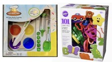 Kids Baking Bundle - Curious Chef Decorating Kit  101 Cookie Cutters ABCs 123s