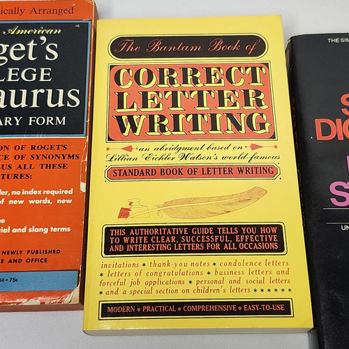 IBM Product Center Set of 3 PB Writing Reference Books In Case Synonyms Thes '81 - Picture 9 of 14