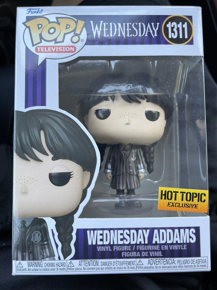 Funko Pop! Television Wednesday Addams #1311 Metallic Vinyl Figure