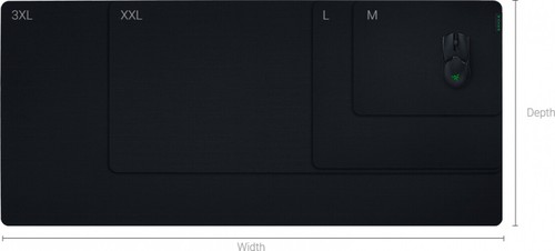 RAZER Gigantus V2 - 3XL Schwarz, Grün Gaming-Mauspad - Afbeelding 7 van 7