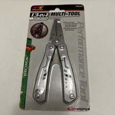 Performance Tool    W86506    13 In 1 Electrician Multi Tool, Stainless Steel