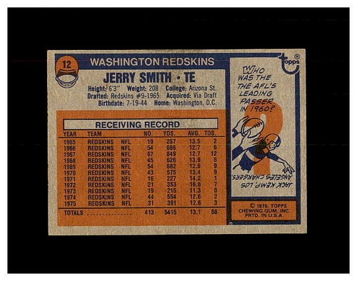1976 TOPPS FOOTBALL #1-275 YOU PICK SEE PHOTOS OF EVERY CARD STARS *NEW LISTING* - Picture 19 of 497
