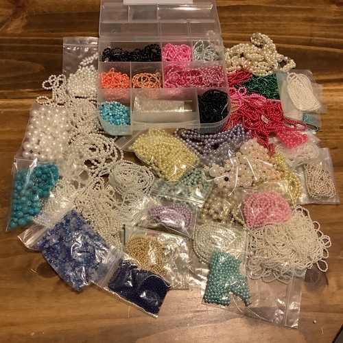 Vintage Pearl & Bead Lot New & Used Estate Find 