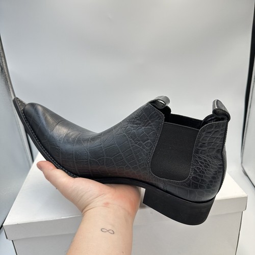 Comme des Garcons Homme Rindsleder Stiefel Neu Originalverpackt Cowboy Schuhe Gr.26 UK7 - Bild 5 von 13