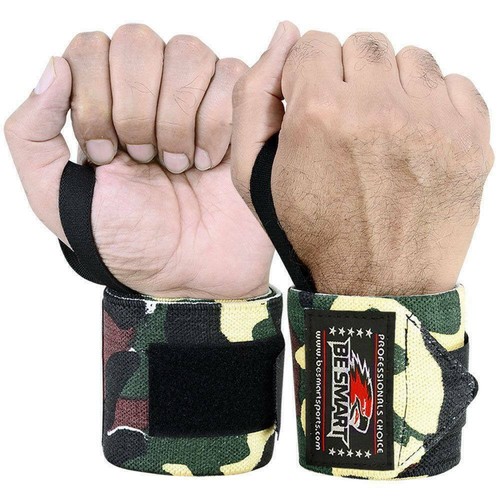 Adjustable Sports wristband brace Wrist support straps wraps grips protector BS - Picture 4 of 7