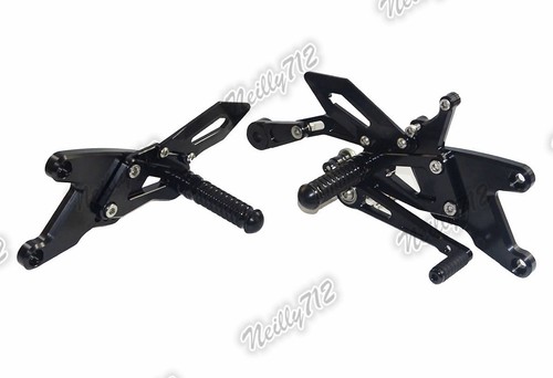 Adjustable Rearsets Footrests Footpegs For 2015-2017 YAMAHA YZF R1 R1M R1S RN32 - Picture 7 of 38