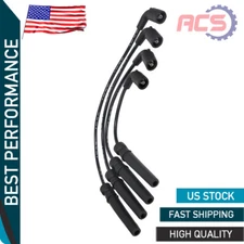 4*  Spark Plug Wire for Chevrolet Aveo 2004-2008 Aveo5 Pontiac Daewoo L4 1.6L