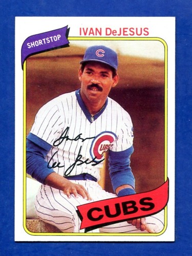 1980 TOPPS PICK YOUR CARD COMPLETE YOUR SET 508-726 - Picture 362 of 433