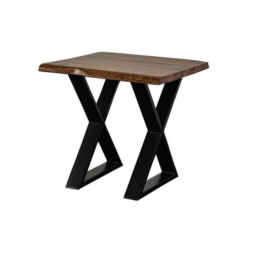 Porter Designs Manzanita Solid Sheesham Wood End Table - Brown - Picture 4 of 7