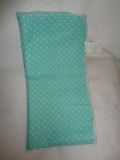 Baby Blanket Receiving Aqua Blue White Polka Dots Cotton 2016 Garanimals 30"
