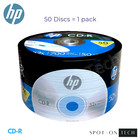 50 HP CD CD-R Logo Blank Media Disc 52x/88Min/700mb storage - Same Day Ship!