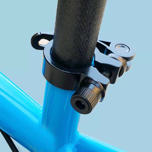 UK Bike Bicycle BMX MTB Quick Release Seat Post Anodised Alloy Clamp 28mm-34mm - Picture 10 of 34