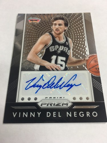 2015-16 Panini Prizm Vinny Del Negro #p-vdn Auto  - Bild 2 von 4