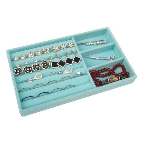 Schmucktabletts Organizer Schmuckeinsatz Dame Geschenk mehrere Farben DE - Bild 76 von 101