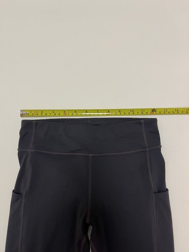 Athleta Girl Spring Forward Capri Crop Tights Size XL-14 Pockets Gym Comfort EUC - Picture 8 of 11