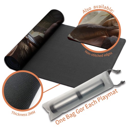 MINSC & BOO, TIMELESS HEROES - Board Game MTG Playmat  Playmat of MTG TCG CCG - Picture 5 of 5