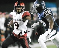 DONNEL PUMPHREY SIGNED 8X10 PHOTO SAN DIEGO STATE AZTECS PHILADELPHIA EAGLES C