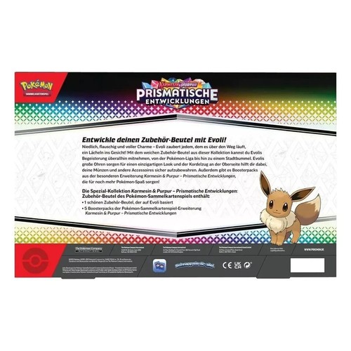 Pokémon Prismatische Entwicklungen Zubehör-Beutel Spezial-Kollektion ✅NEU&OVP✅ - Bild 2 von 3