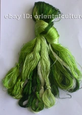 Chinese 100%real natural mulberry silk,hand-dyed embroidery silk floss/thread