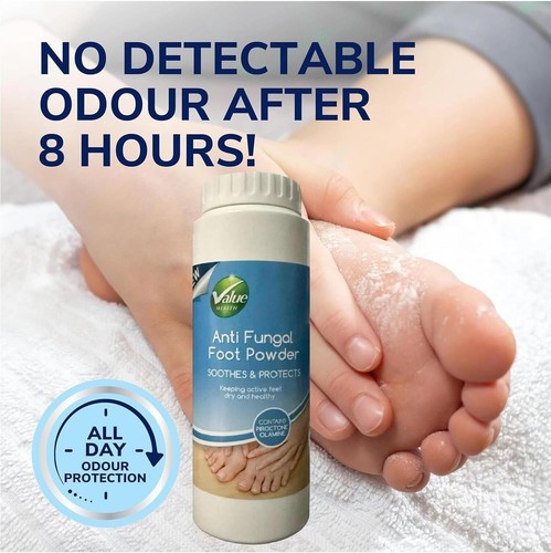 Anti Fungal Foot Powder Athletes Foot Medicated Active Sweaty Feet Dry & Healthy - Picture 6 of 22