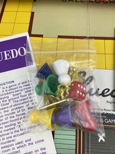 Vintage 1990 Waddingtons Cluedo The Detective Board Game, Complete Age 8+, VGC - Picture 5 of 18