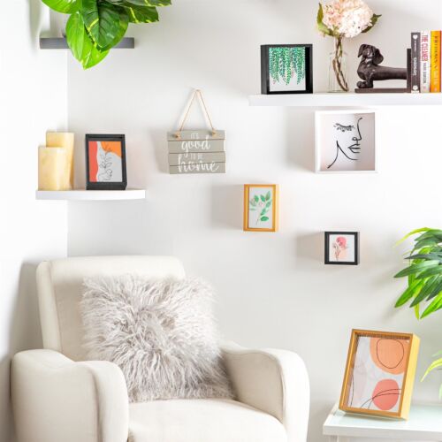 Black 8" x 10" 3D Deep Box Photo Frame Standing Hanging Craft Shadow Picture - Picture 7 of 7