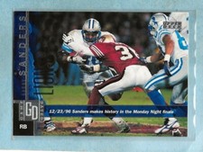 BARRY SANDERS - 1997 Upper Deck "Game Dated" - #191 - Lions - $1 Shipping - MINT