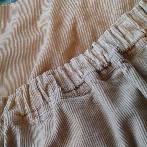 ines de la fressange Skirt 7-8 Brown Corduroy Skirt - Picture 2 of 2