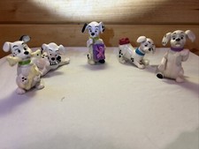 McD McDonald's 1996 101 Dalmatian TOY Ornament Lot Of 5