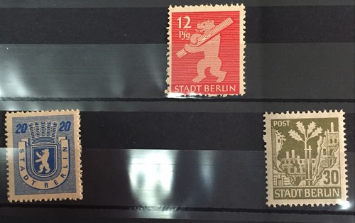EMISSIONI POSTALI IN PERFETTE CONDIZIONI OCCUPAZIONE RUSSA DELLA GERMANIA 1945-1948 SET FANTASTICO!! - Foto 2 di 12
