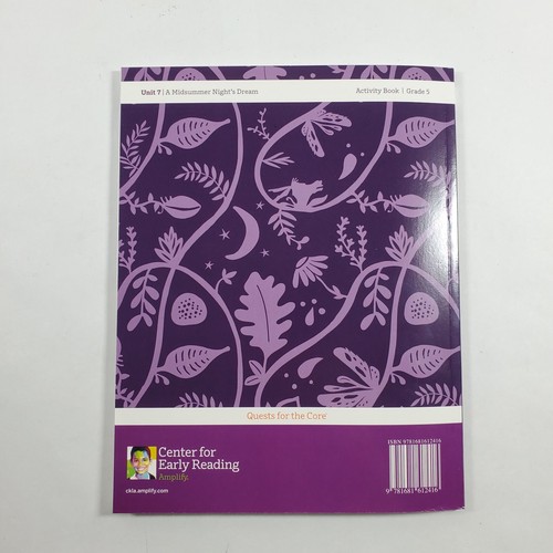 Amplify Core Knowledge Grade 5 Language Arts Activity Book Unit 7 PB Homeschool - Picture 6 of 7