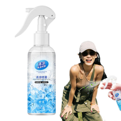 Summer Cooling Mist Spray- 100ml Soothing And Protective Spray For Face And Body